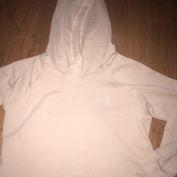 Ethos Nude/Blush Crop Sweatshirt - Picture 4 of 5